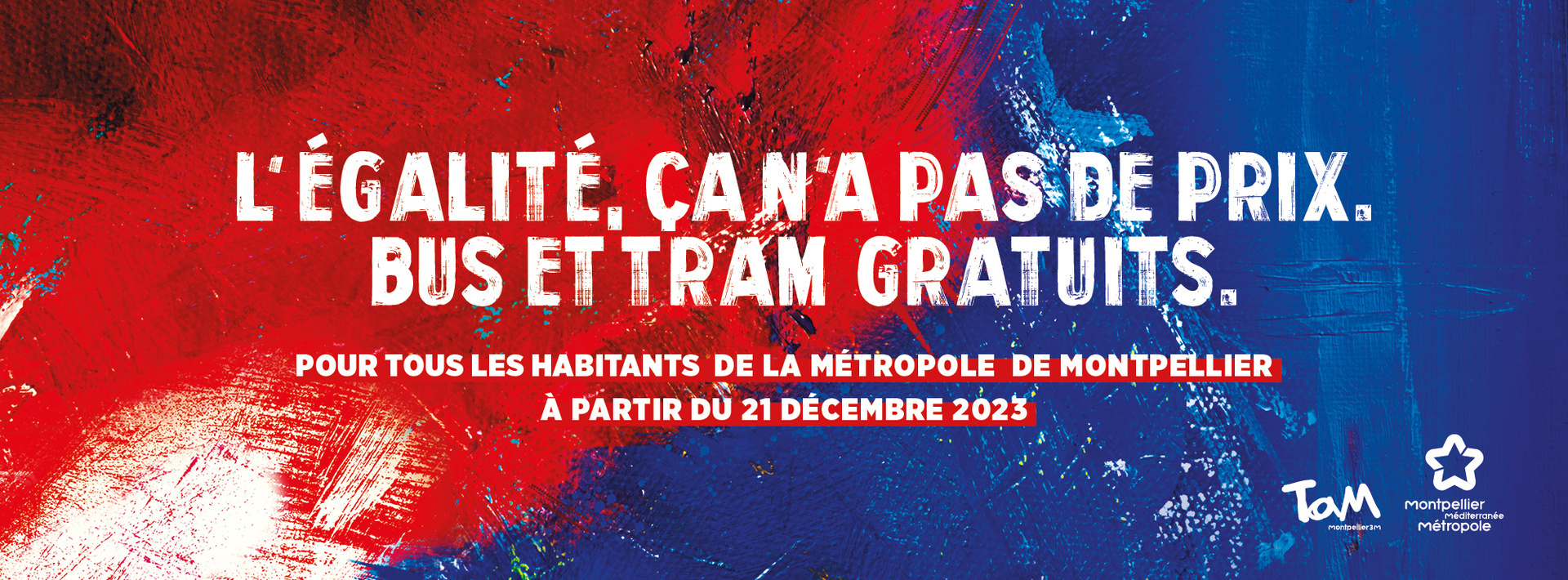 Image Depuis le 21 décembre, gratuité des transports en commun pour tous les habitants de la Métropole, tous les jours !