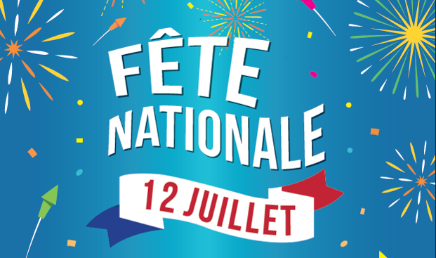 Image Fête nationale : samedi 12 juillet !